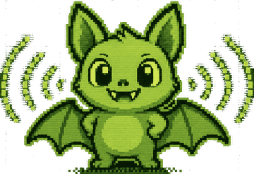 Echo, the blip8 bat